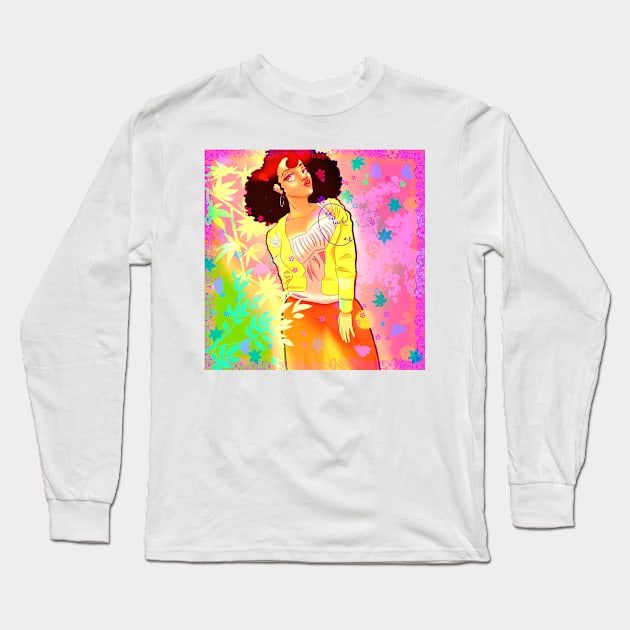 Hazey Florista Long Sleeve T-Shirt by TheFroForce